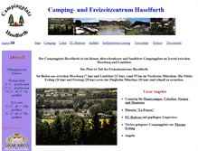 Tablet Screenshot of camping-haselfurth.de